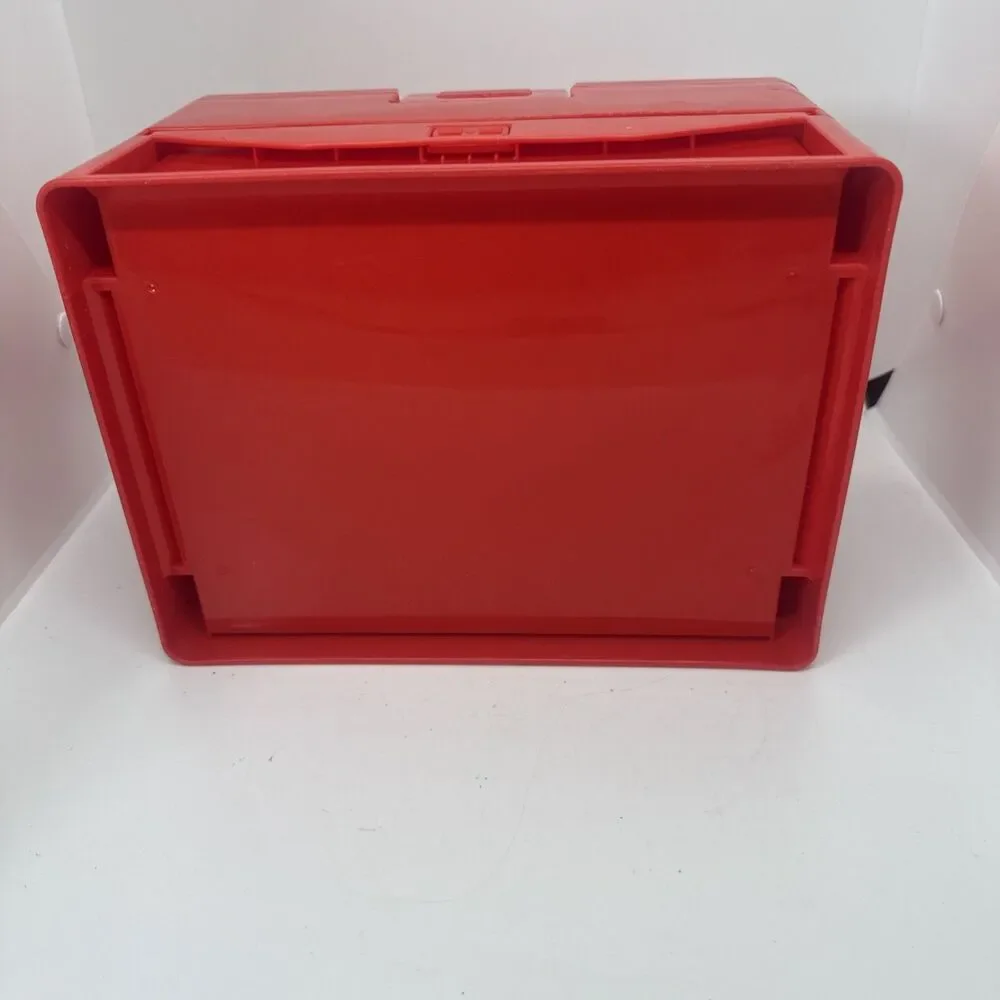 ICONIC Lego 2011 Red Brick Storage Carry Case Drawer & Handle (Retired)